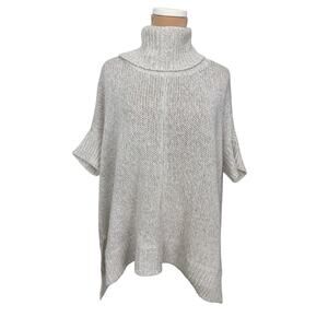 Alya Oversized sweater Ivory Short Sleeves Small